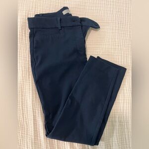 LOFT ankle skinny Navy Pants